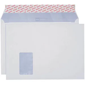 ELCO Briefumschläge 34799 Premium mit Fenster, haftklebend, 250 Stück - Diverse Kategorie: C4 Briefumschläge, 120g/m², mit grauem Innendruck und 5 Jahre Herstellergarantie auf die Haftklebung. Ideal für sichere und professionelle Sendungen.