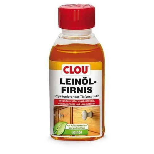 Clou Leinöl-Firnis Clou Besonders witterungsbeständiger Tiefenschutz 150ml