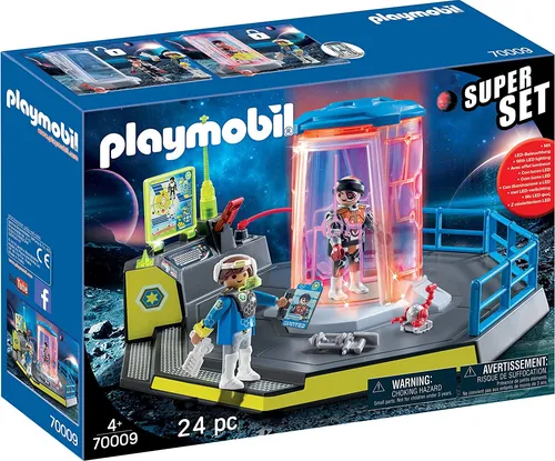 PLAYMOBIL 70009 SuperSet Galaxy Police Gefängnis bunt ab 4 Jahre