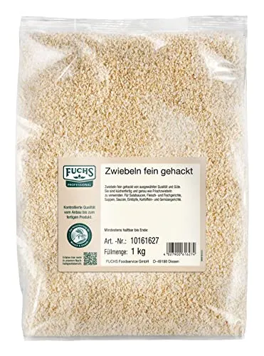 Fuchs Zwiebeln weiß fein Gehackt (1 x 1 kg) von FUCHS