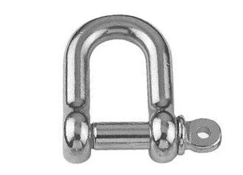 SEILFLECHTER - Niro Schäkel rund, kurz, 6 mm