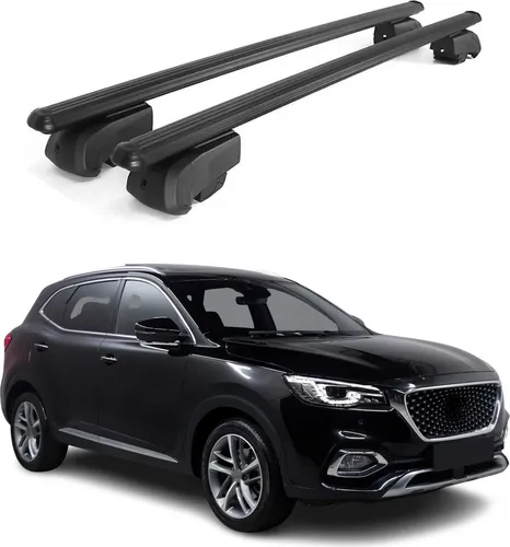 Dachgepäckträger für MG HS, Aluminium, Schwarz, ABE-zertifiziert