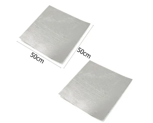 Zaddox Motor-Schutzhülle Set 2x Hitzeschutzfolie S1
