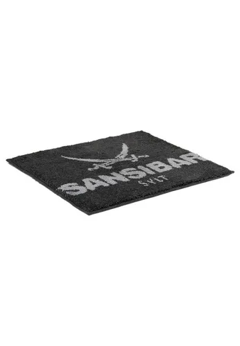 Sansibar Sylt Badematte 55x65 cm in Grau - Elegante Badematte für ein stilvolles Badezimmer, rutschfest und besonders pflegeleicht.