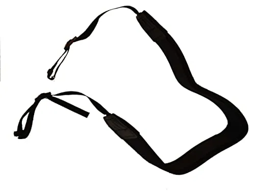 vhbw Universal Tragegurt für Kameras diverser Marken - 10,2 cm längenverstellbare Halterung, Neopren, 7,3 cm breit