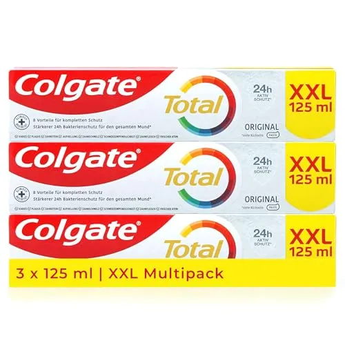 Colgate Total Original 24h AKTIV SCHUTZ XXL 125 ml in weiß von Colgate