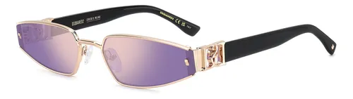 Dsquared2 Sonnenbrille D2 0168/S  DDB/SZ Gold Violett Damen von Dsquared2