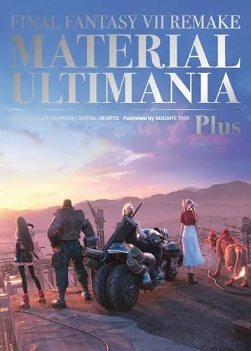 Final Fantasy VII Remake: Material Ultimania Plus - Deluxe Hardcover Buch zur Kunst und Entwicklung von Final Fantasy VII Remake, inklusive Cutscene-Storyboards und Gameplay-Walkthroughs für FF7R EPISODE INTERmission.