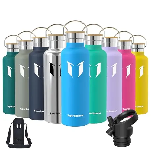 Produktbild Super Sparrow Trinkflasche Edelstahl Wasserflasche