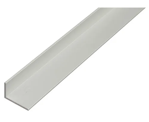 Alberts® Winkelprofil Aluminium silberfarbig eloxiert 40x10x1000mm