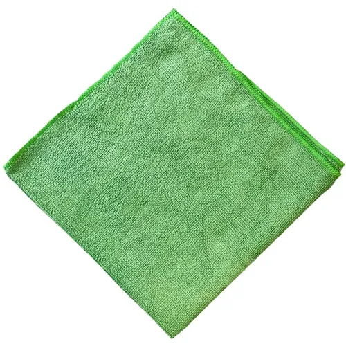 Microfasertuch Cleanscout Profi Wischtuch 40 x 40 cm grün sehr leistungsstark, extrem saugfähig, waschbar bis 90 °C RMV12.016