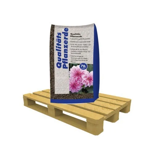 Qualitäts Pflanzerde 70 l Sack 36 x 70 L 2520 L volle Palette