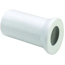 Viega WC-Anschlussstutzen 3815 DN 100 x 250 mm - Sanitärinstallation, hochwertiger Kunststoffanschluss mit Lippendichtung für eine zuverlässige Verbindung und güteüberwacht nach DIN 1389.