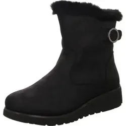 Schlupf-/Reißverschlußstiefelette Warmfutter bis 35mm Absatz (casual) Keepsakes Wedge-COMFY WINTER - Schwarz - 39