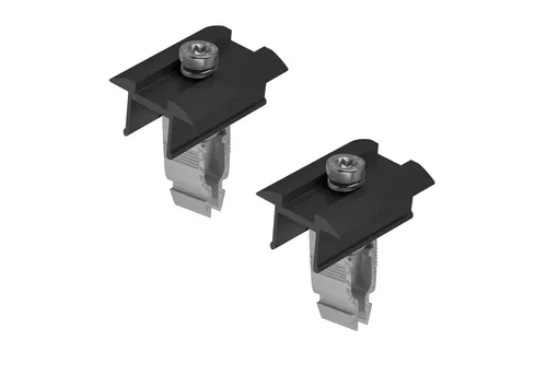 avoltik Solarmodul-Halterung Endklemme Mittelklemme silber o. schwarz 2x o. 4x PV Halterungen, (Endklemme Mittelklemme silber o. schwarz 2x o. 4x PV Halterungen, 2-tlg., Endklemme Mittelklemme silber o. schwarz 2x o. 4x PV Halterungen, Material: Aluminium / robust, witterungsbeständig, rostbeständig)