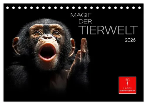 Peter Roder | Magie der Tierwelt (Tischkalender 2026 DIN A5 quer), CALVENDO...