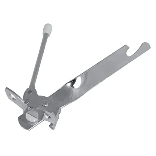 KitchenCraft Schmetterling Dosenöffner, Edelstahl, Sicherheit und Komfort, 17,5 x 3,5 x 2cm, Silber