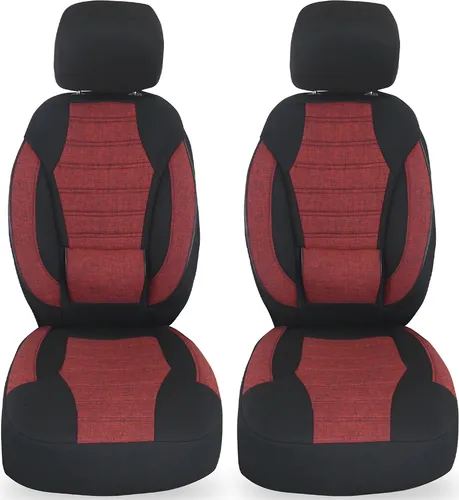 BREMER SITZBEZÜGE für VW Polo 6R/6C (2009-2016) – Schwarz/Rot - Hochwertige Schonbezüge im edlen Design für VW Polo 6R/6C. Atmungsaktives Material, einfach zu montieren und perfekt für Sitzheizungen geeignet. Schützen Sie Ihre Sitze vor Abnutzung und genießen Sie Komfort bei jeder Fahrt.