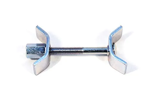 Arbeitsplattenverbinder Massivholzverbinder Küchenplatteverbinder Stahl Verbindungsschraube 50mm 2 x