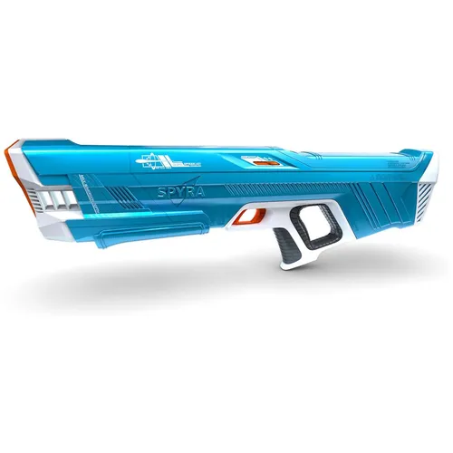 SpyraThree Wasserpistole blau - Ultimative Wasseraction - Spielzeug mit beeindruckender Reichweite von 14 m und großem Wassertank von 682 ml, ideal für spannende Wasserschlachten ab 14 Jahren.