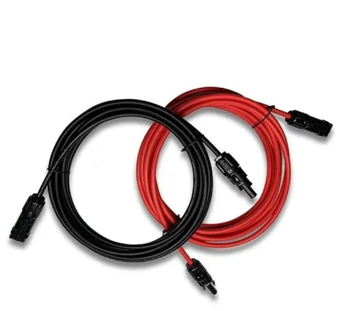 Cansolar 2x Solarkabel 4mm² - 5m - Verlängerungskabel für zuverlässige und flexible Solarverbindungen