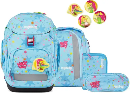 Ergobag Schulranzen-Set PACK Bärhext 6-teilig