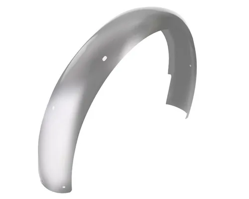 Craftride Halter Schutzblech hinten für Simson S51 S50 S70 Kotflügel - Silber - Hochwertiges Schutzblech für Simson S50, S51 und S70. Robuste Metallkonstruktion mit silberner Pulverbeschichtung. Ideal für den Austausch, um den Look und die Funktionalität Ihres Fahrzeugs zu optimieren.