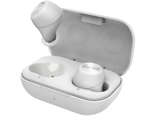 Thomson WEAR7701W - Bluetooth In-Ear Kopfhörer, ultra leicht mit 4g, spritzwassergeschützt und bis zu 4 Stunden Akkulaufzeit