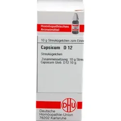Capsicum D 12 Globuli 10 g
