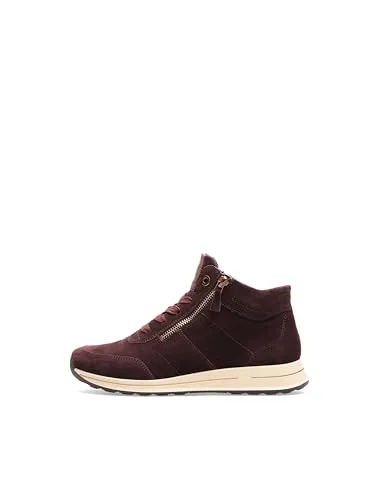 Ara Komfort Stiefeletten Damen 31383831353235 Rot 37 EU - Wanderschuhe mit innovativer HighSoft Technologie für optimalen Tragekomfort. Der seitliche Reißverschluss ermöglicht einfaches An- und Ausziehen, während das atmungsaktive Frotteefutter für ein angenehmes Fußklima sorgt.