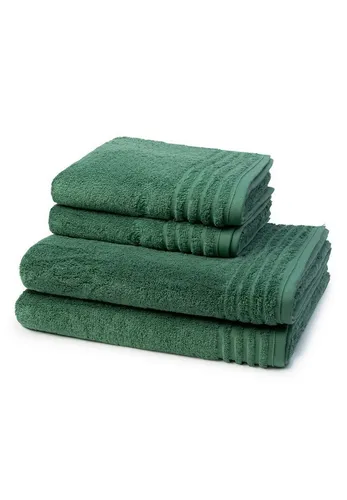 Vossen Handtuch Set Vienna Style Supersoft, 4-teilig in grün von Vossen