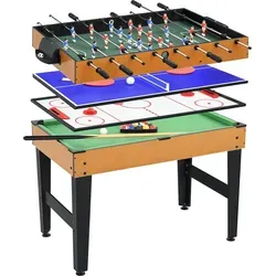 HOMCOM 4 in 1 Spieltisch