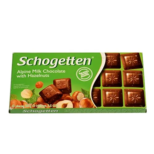 Tafel Schokolade Schogetten Alpenvollmilch-Nuss 100g