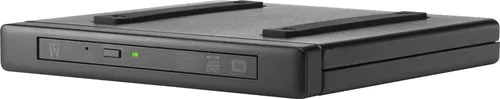 HP Desktop Mini DVD Super Multi-Writer externes Laufwerk - CD-, DVD- & Blu-ray-Laufwerke, vielseitiges externes Laufwerk mit USB-Anschluss und hoher Schreibgeschwindigkeit von 24x, ideal für Laptops und PCs.