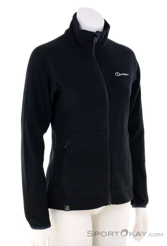 Berghaus Prism 2.0 Micro Fleece Jacke für Damen, Black, 12 - Sportjacke aus über 75% recyceltem Material, erfüllt die 
