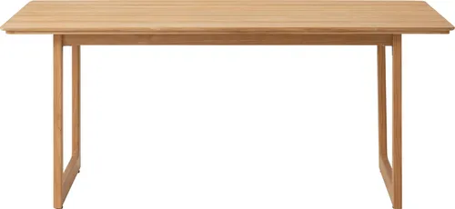 Dehner Gartentisch Port-au-Prince aus Teakholz, 180 x 77 x 90 cm, für bis zu 6 Personen - Robuster Gartentisch für gesellige Stunden im Freien. Das hochwertige Teakholz sorgt für eine ansprechende Optik und Langlebigkeit, ideal für jeden Garten. Perfekt kombinierbar mit passenden Stühlen der Serie.