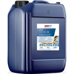 Eurolub HLP ISO-VG 46 Hydrauliköl 20l Kanister - Hochleistungs-Hydrauliköl, ideal für industrielle Anwendungen, bietet hervorragenden Verschleißschutz und hohe Temperaturstabilität.