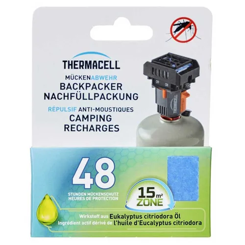 Thermacell Plättchen NEU PT-19 Nachfüllpack M 48 h - Nachfüllpack mit 12 Eucalyptus Citriodora Plättchen für Thermacell Verdampfer, für bis zu 48 Stunden Schutz gegen Insekten. Ideal für den Einsatz im Freien, praktisch und lagerfähig.
