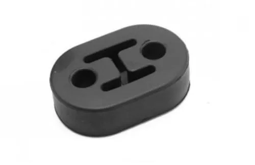 Auspuffgummi schwarz Verstärkt Silikon hitzefest, Hochwertige Verarbeitung aus Polyurethan, Universell passend bei vielen Modellen 1026308