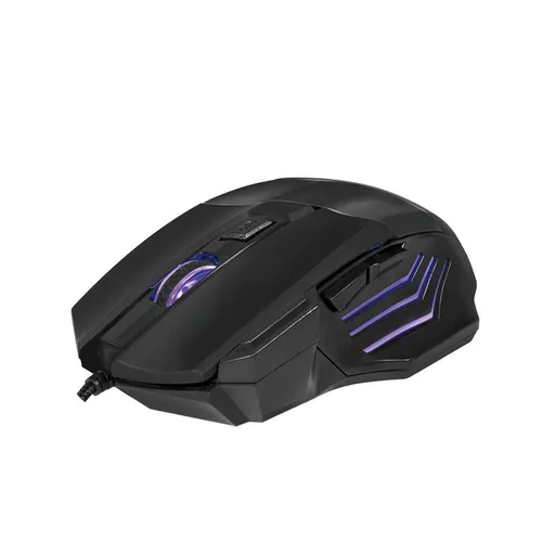 LogiLink ID0202 - Ergonomische USB-Gaming-Maus 2400 DPI mit 6 programmierbaren Tasten und DPI-Umschalttaste, schwarz