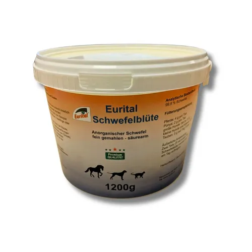Eurital Schwefelblüte für Tiere 1200g