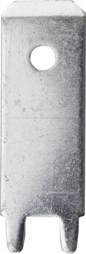Vogt Verbindungstechnik 3866m.68 Steckzunge Steckbreite: 6.3mm 180° Unisoliert Metall 100St.