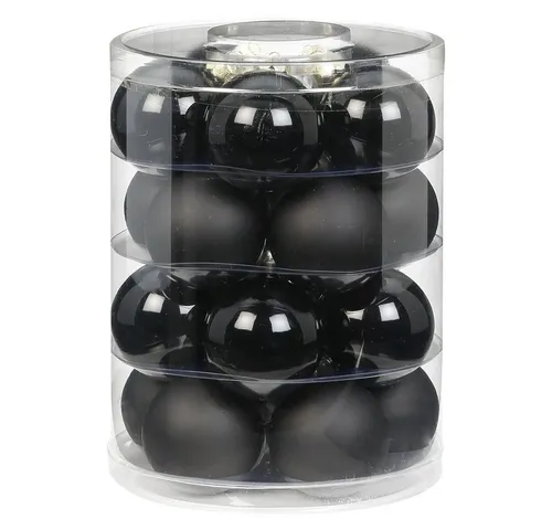 MAGIC by Inge Christbaumschmuck, Weihnachtskugeln Glas 6cm, 20 Stück