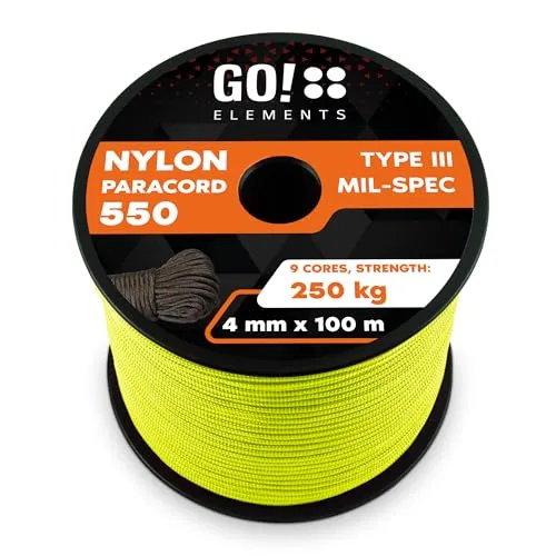 GO!elements 100m Paracord Seil von GO!elements