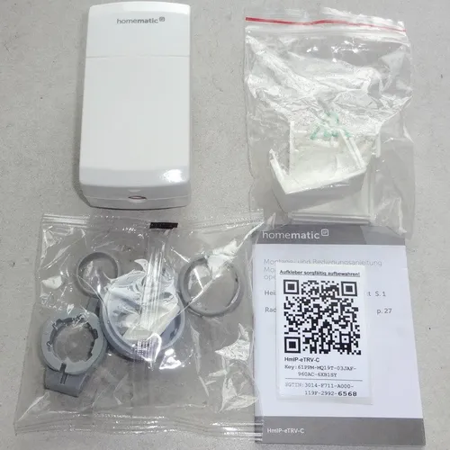 Homematic IP HmIP-eTRV-C Smart Home Heizkörperthermostat kompakt viel Zubehör