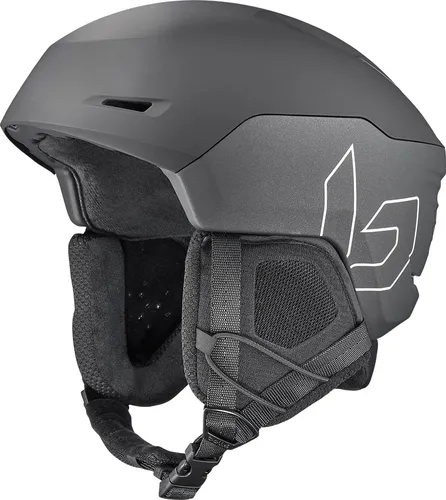 Bollé Ryft Pure Snow Helm, Black Coal Matte - Skibrillen mit verstellbarem Belüftungssystem für individuelle Temperaturkontrolle und AViD EPS-Schutz für geringes Gewicht und optimalen Luftstrom.