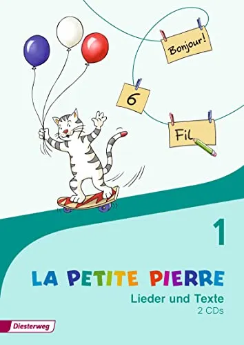 LA PETITE PIERRE - CD Lieder und Texte 1 für Französisch - Französisch lernen mit der LA PETITE PIERRE CD, ideal für Klassen 1 bis 4, fördert spielerisches Lernen durch Musik und Texte.