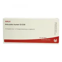 Articulatio Humeri Gl D30 Ampullen - Arzneimittel zur Unterstützung der Gelenkgesundheit, ideal bei Schulterbeschwerden und in Apotheken erhältlich.