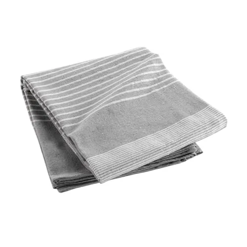 Douceur d'Intérieur, Tagesdecke (220 x 240 cm), Grau, Baumwolle & Polyester