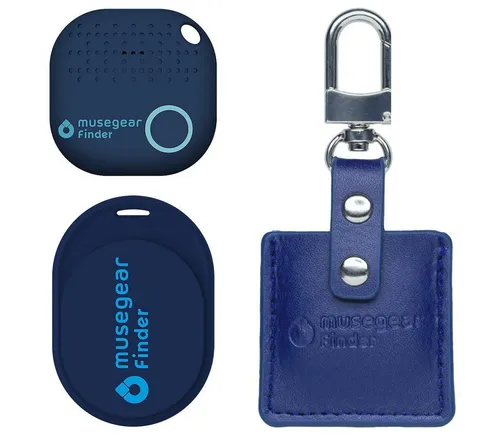 musegear Bluetooth®-Sender Schlüsselfinder mit Bluetooth App aus Deutschland, Zubehör für iOS/ Android Handys